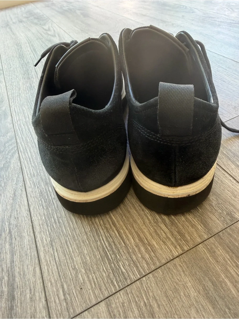 rag & bone Men's Black Suede Chukka shoes